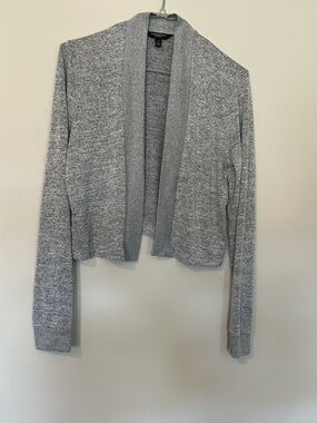 Banana Republic luxespun gray open cardigan Size small business casual